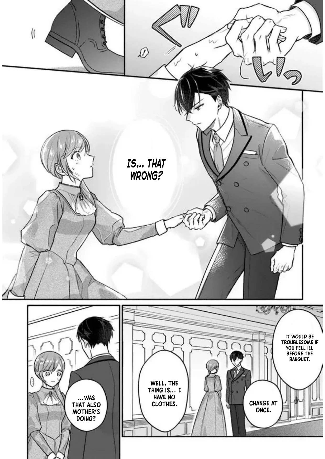 I Told My Political Marriage Husband "You Don't Have to Love Me," and That's When the Spoiling Began Chapter 3 Page 30